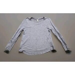 Westbound Long Sleeve Womens Purple Casual Top Shirt Petite Sz M